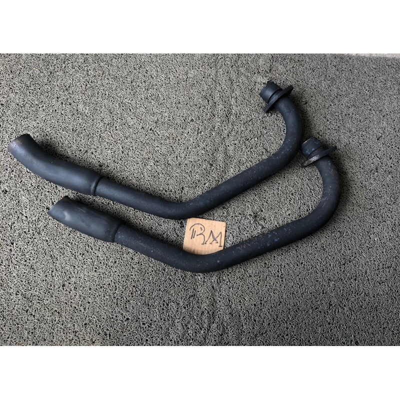 leher knalpot gulu banyak tirev tiger revo ori copotan motor