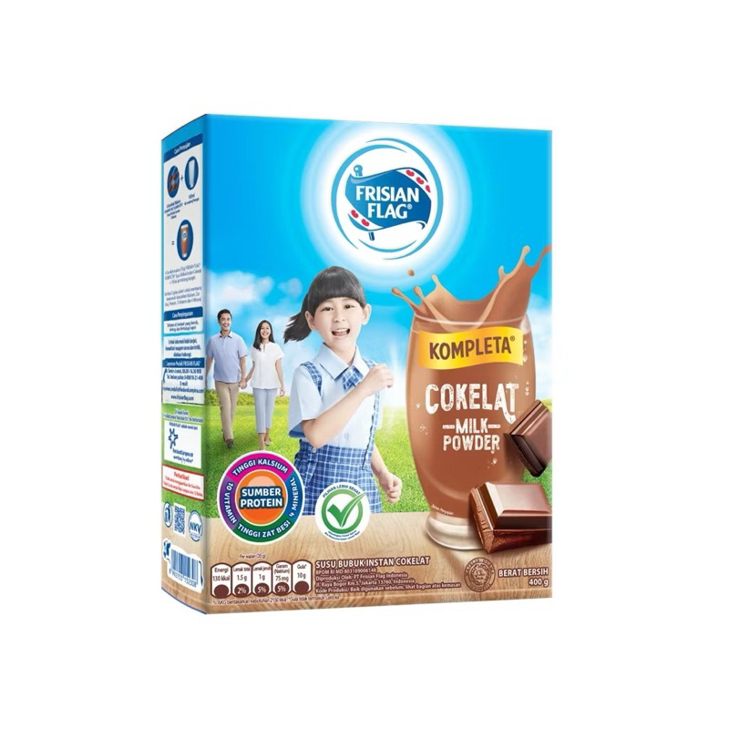 

Frisian Flag Susu Bubuk Kompleta Cokelat 400g