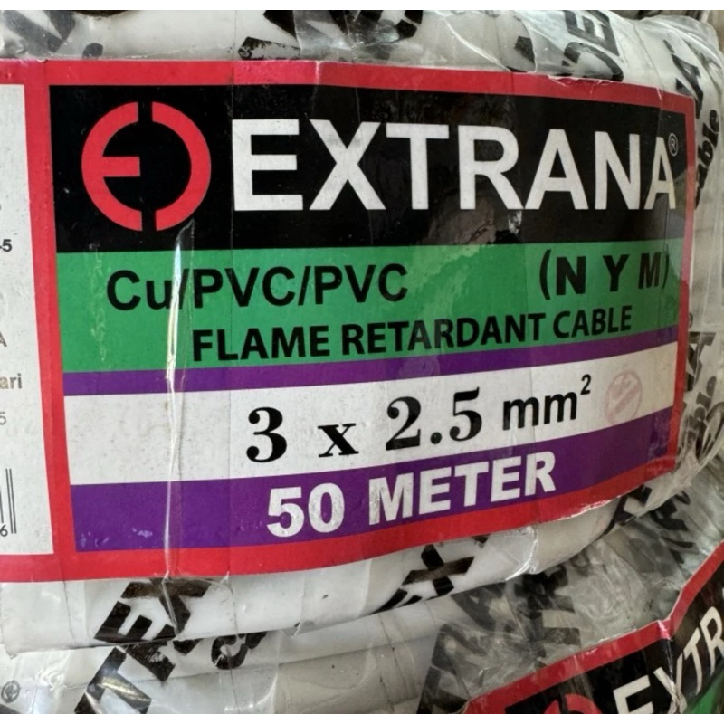 Kabel Extrana NYM 3x2,5 50 Meter