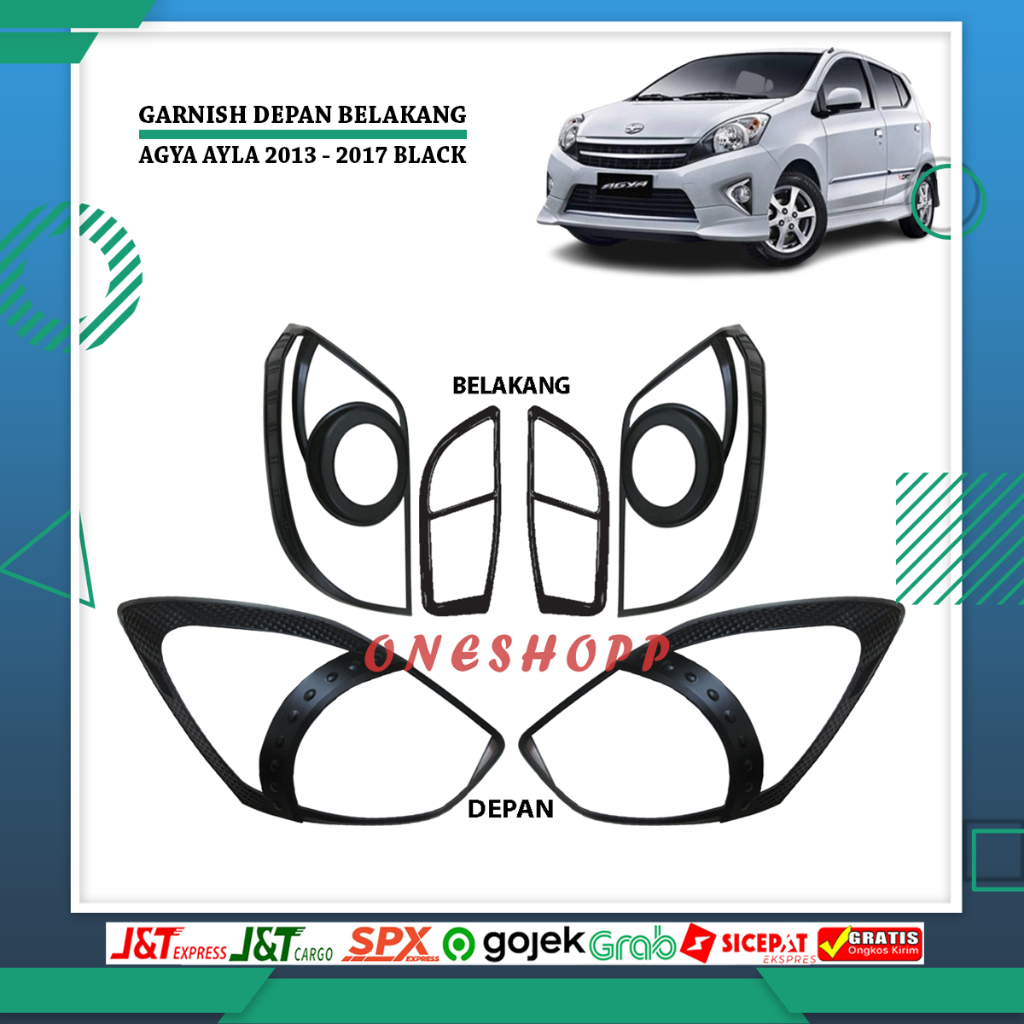 GARNISH DEPAN BELAKANG AGYA AYLA LAMA 2013 - 2016