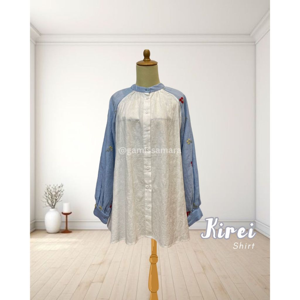 MDLY Baju kemeja atasan wanita Kirei Shirt by MDLY