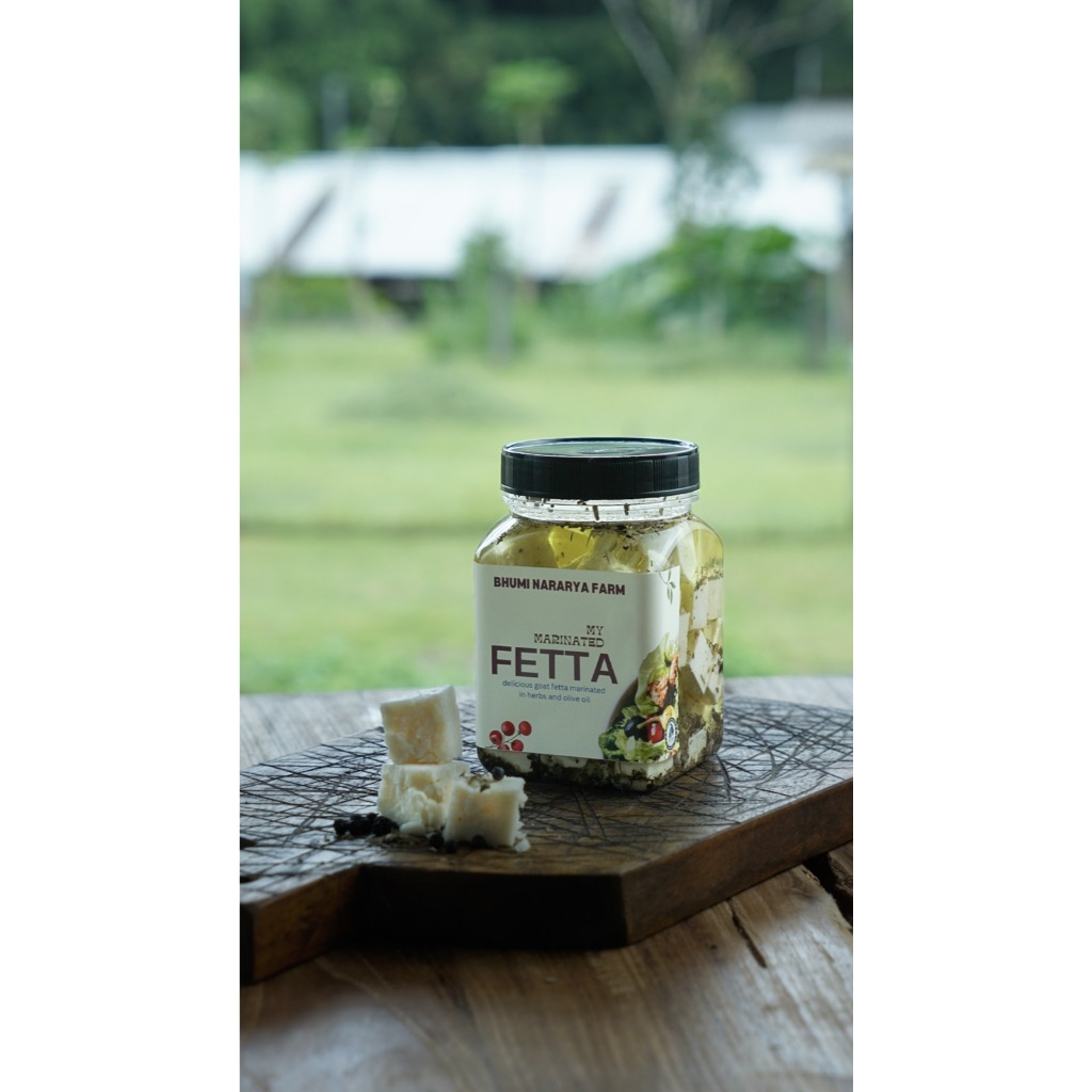 

Fetta Marinated - Keju Fetta Marinasi - Bhumi Nararya