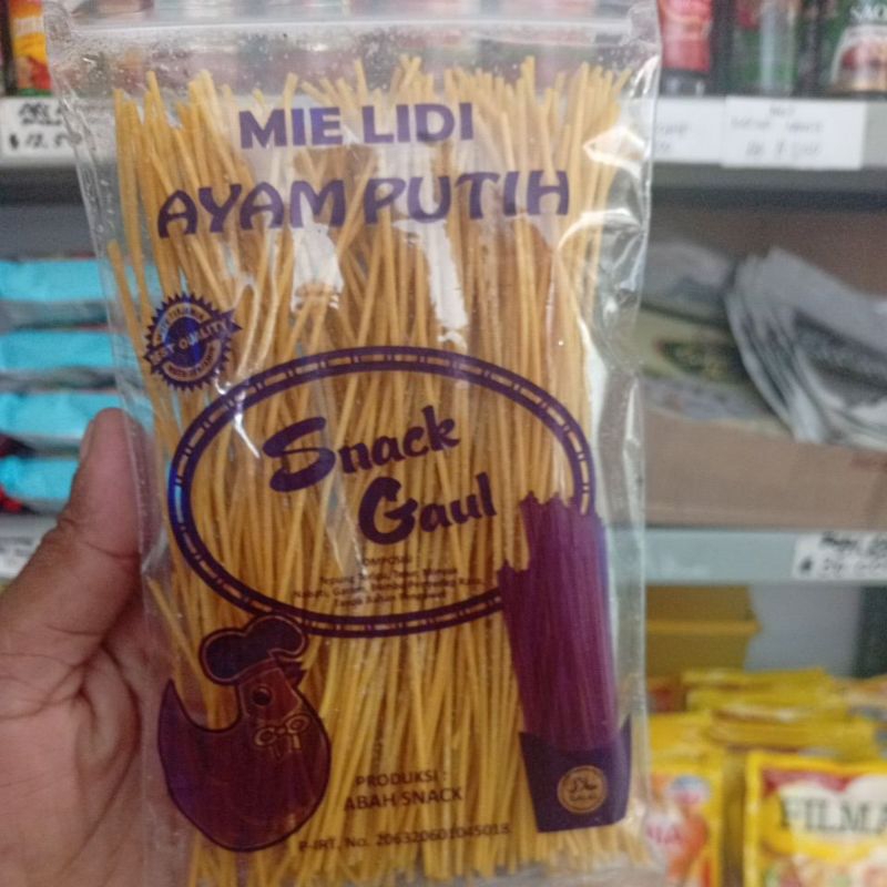

mie lidi ayam putih UK 72 gr