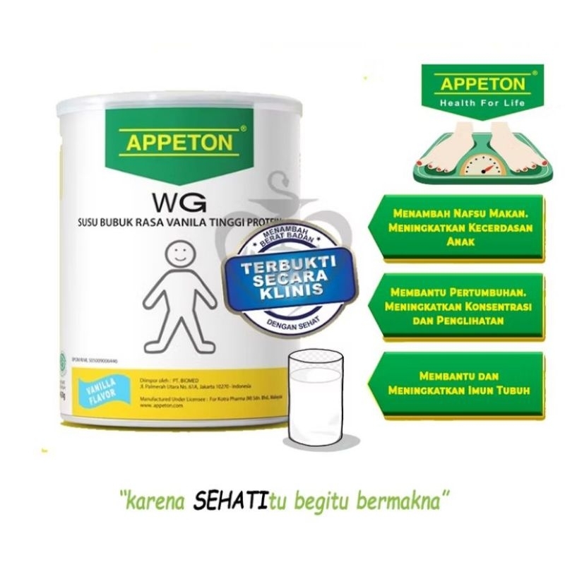 

Temukan PROMO Appeton susu penambah berat badan untuk dewasa dan anak anak - susu penggemuk badan anak anak appeton super weight gain seharga 30.000 - 45.000.