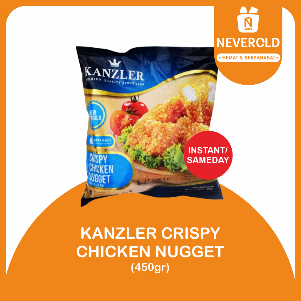 

KANZLER CRISPY CHICKEN NUGGET 450GR