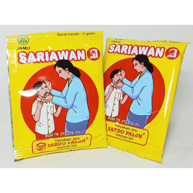 

JAMU SARIAWAN CAP SABDO MURAH KEMASAN PACK ISI 10