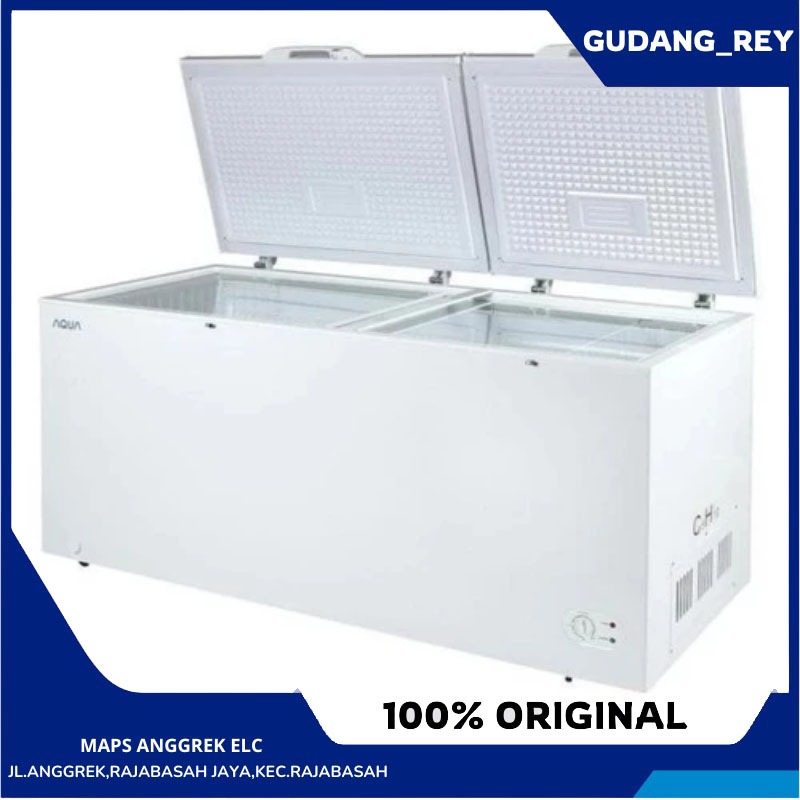 Freezer Box AQUA Chest Freezer 600L AQF-600GC Garansi Resmi