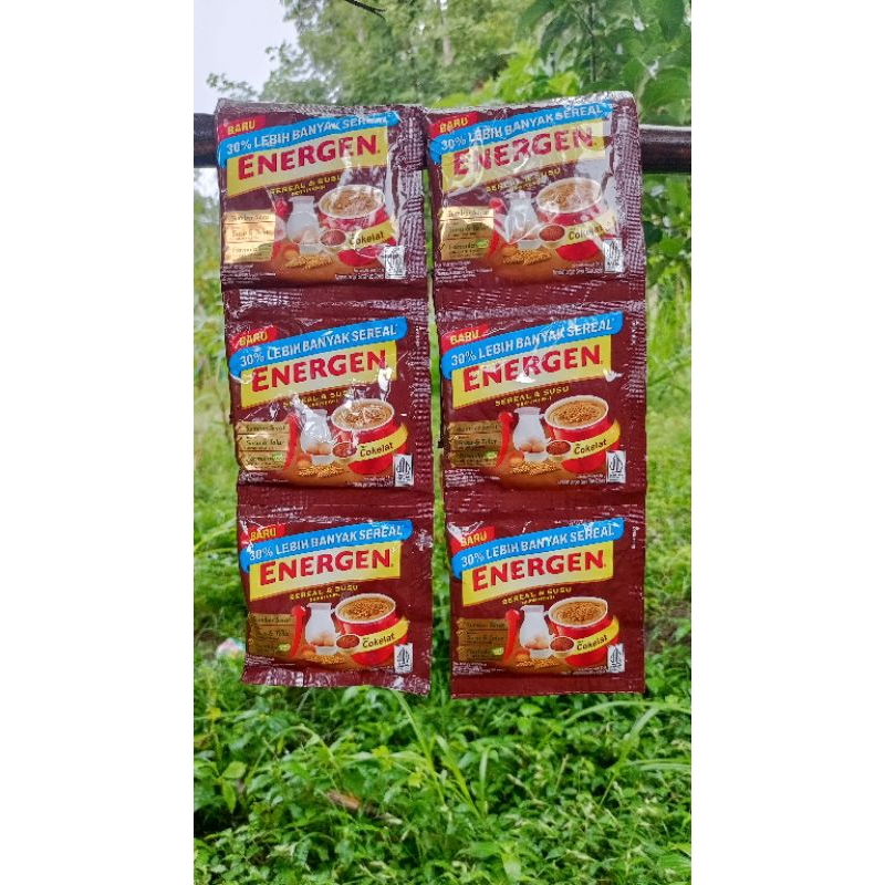 

[PalingMurah] ENERGEN Sereal&Susu Rasa Coklat 1 renceng isi 10 pcs harga grosir