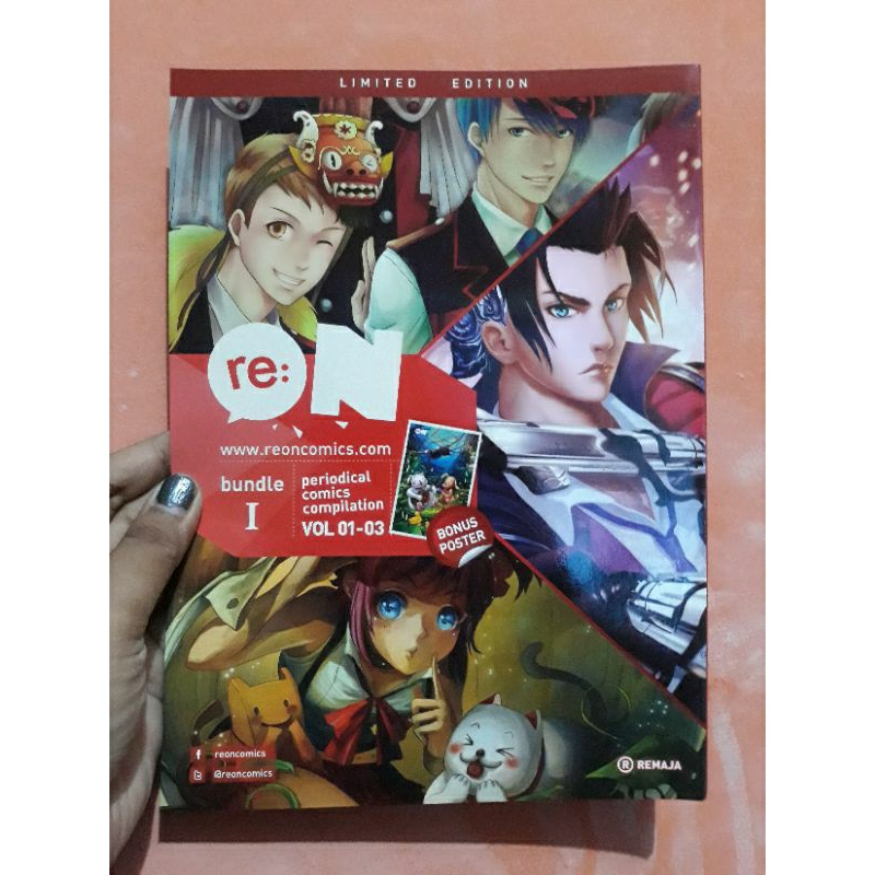 Limited Edition (Wajib Baca Deskripsi) Reon - re:ON Comics Bundle 1, Volume 1,2,3 Edition Majalah Ga