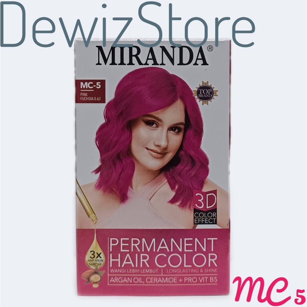BARU MIRANDA HAIR COLOR / PEWARNA RAMBUT MIRANDA (MC 5 - PINK FUCHSIA 0.62)