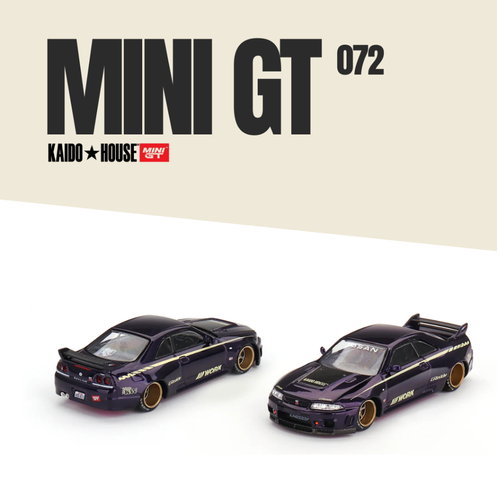 Diecast Kaido House Mini Gt 072 Nissan Skyline Gt-r Kaido Works
