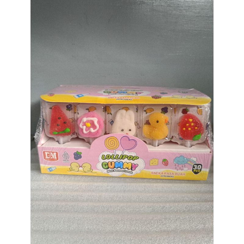 

DSM- Lolipop Gummy Mini Isi 30 pcs