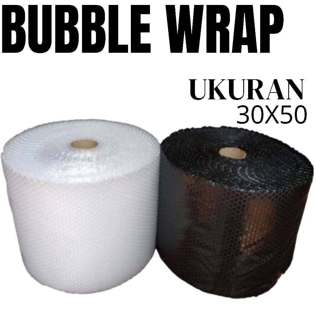 

bubble wrap 50M x 30cm bubble wrap bening plastik bubble wrap bubble wrap hitam bubble wrap roll babel wrap buble wrap plastik babel