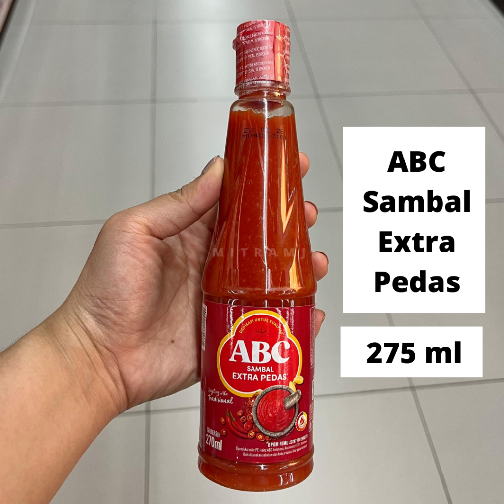 

ABC Sambal EXTRA Pedas (275 ml) | Saus Cabai