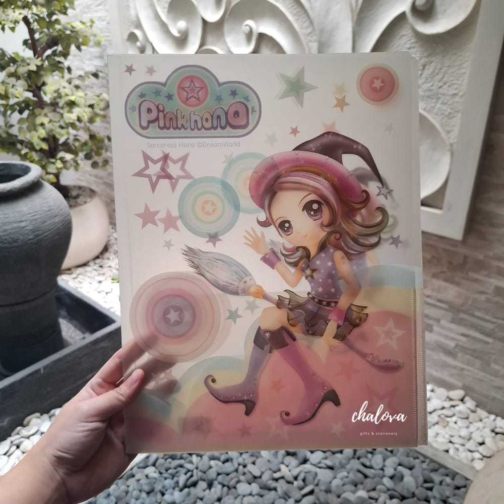 

[PCS] MAP DOKUMEN FANCY LUCU PINK HANA / MAP FOLDER UNTUK ANAK SEKOLAH