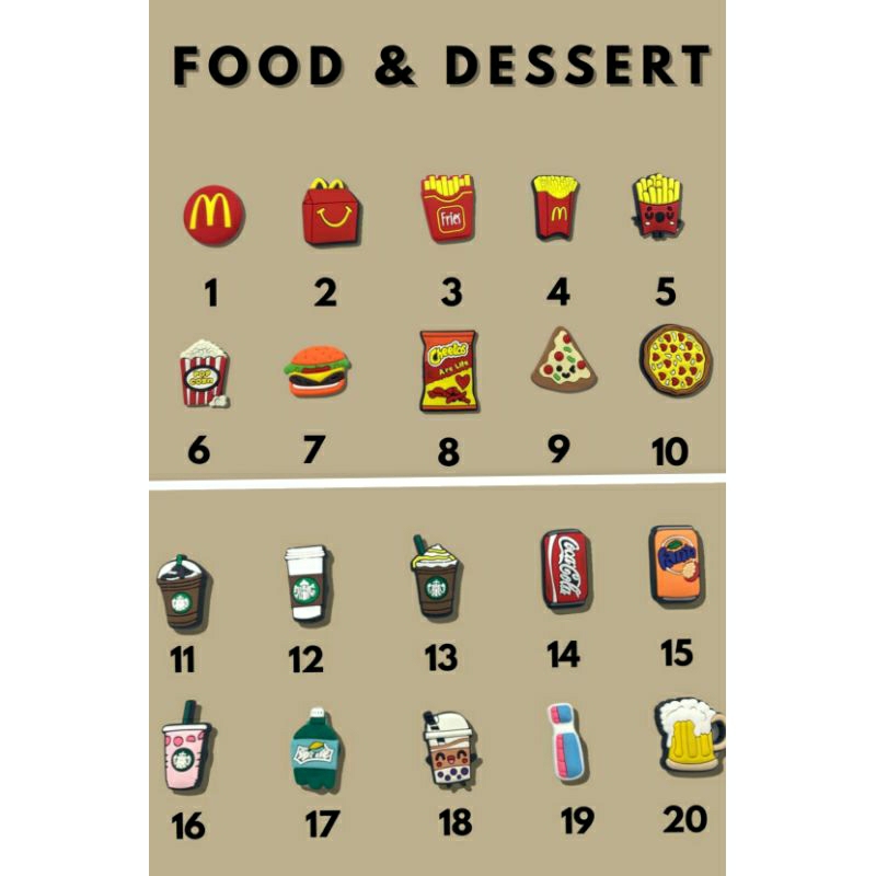 JIBBITZ ACCESORIES SANDAL CROCS / CHARMS JIBBITZ