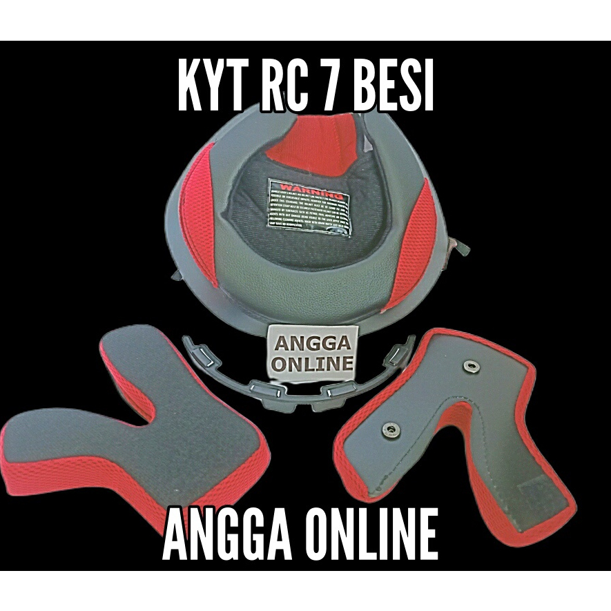 Busa Helm KYT RC7, KYT RC 7 BESI, Busa Helm KYT RC 7 Kancing Besi