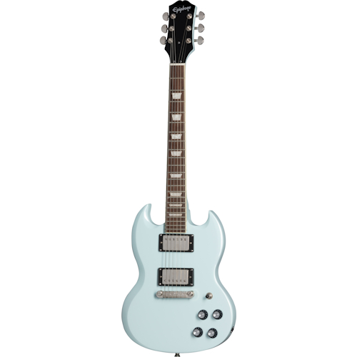 Gitar Elektrik Epiphone SG Power Player Ice Blue Original With Bag