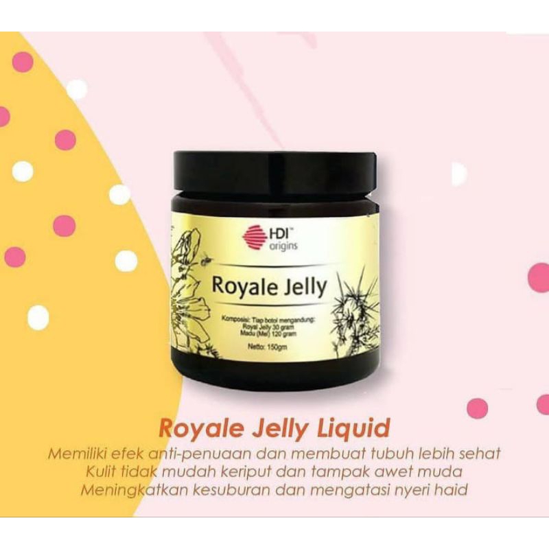 

royal jelly liquid 150gr ori exp 2025 desember