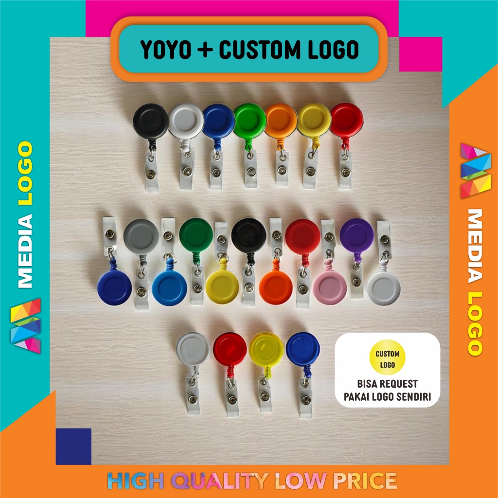 

YOYO ID CARD/NAMETAG GRATIS LOGO SENDIRI