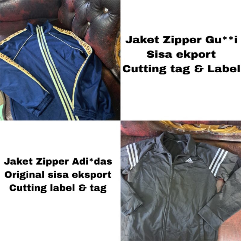 jaket zipper pria wanita brand navy hitam tebal adem new pl