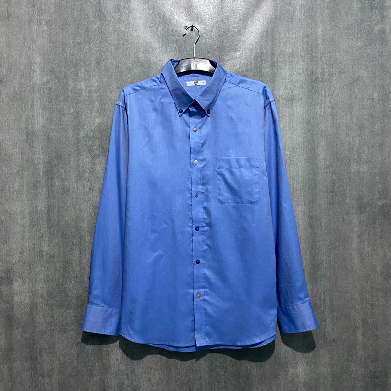 Kemeja UNIQLO Pria / Kemeja Casual Pria / Size XXL