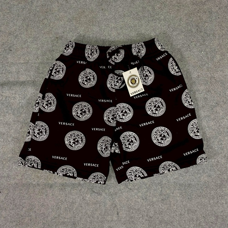 Celana Shortpants Pendek Versace  Fullprint Catton Flece | Shortpants Pendek Pria | Wanita Fulltag &