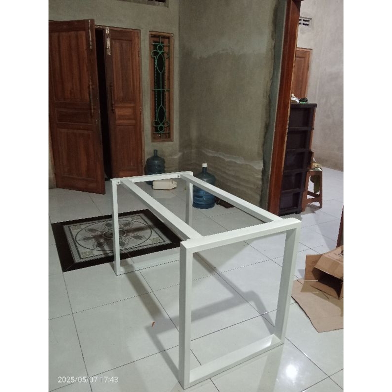 kaki meja besi minimalis holo 3x6