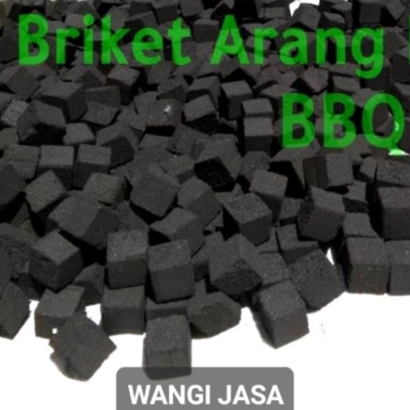 Arang Batok Kelapa 1kg Isi 36pcs / Arang Batok Kelapa BBQ