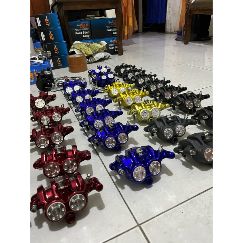 KALIPER MEGAPRO PRIMUS/TIREV ORIGINAL CUSTOM MODIF BUBUT+CAT