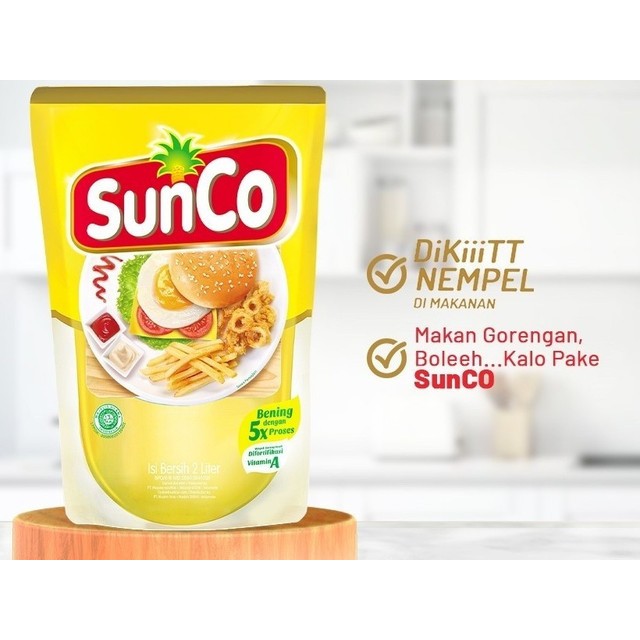 

MINYAK GORENG REFIL SUNCO 2 LITER (PCS)