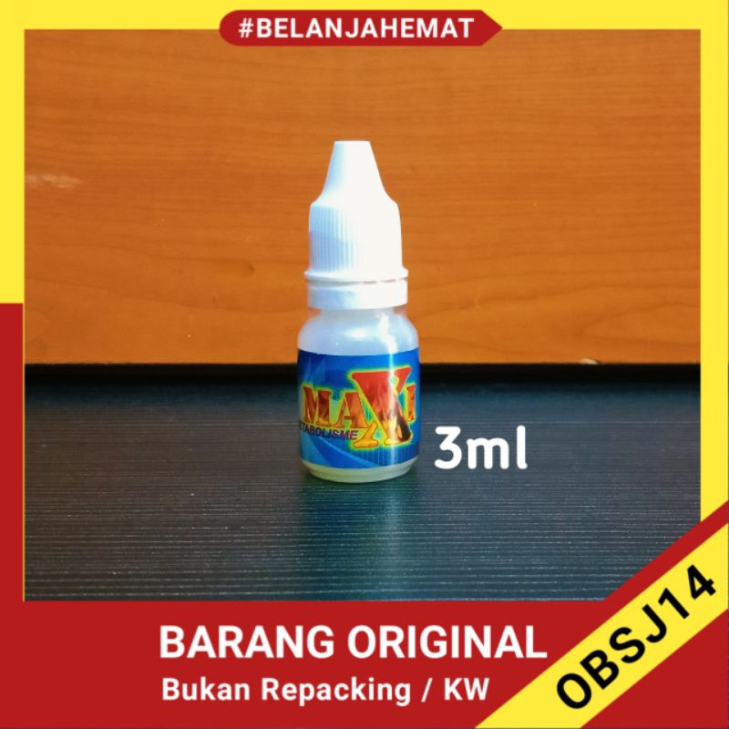 maxi 25% metabolisme 3ml pedongkrak birahi burung