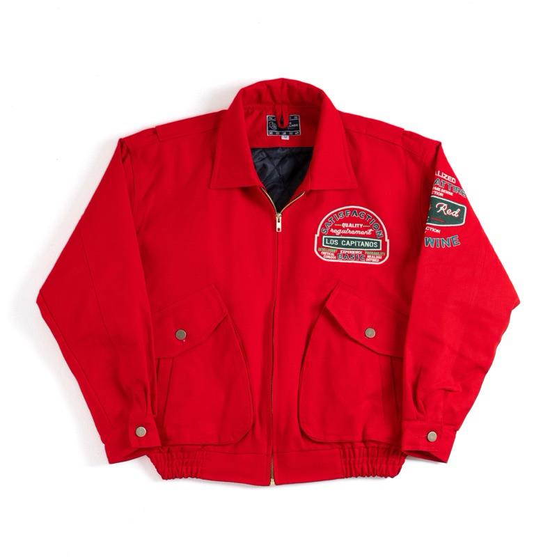 RUBY WINE FLIGHT JACKET / BOXY FLIGHT JACKET