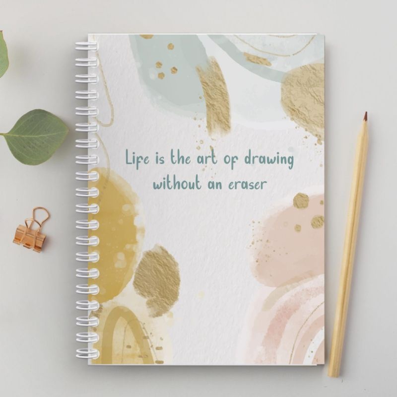 

NOTEBOOK SPIRAL / BUKU CATATAN UKURAN B5 (18 X 25 CM) - PERFECT FOR JOURNALING