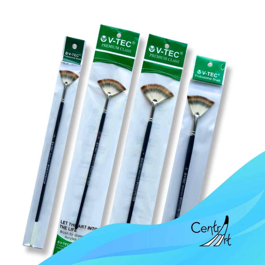 

vtec fan brush kuas lukis kipas kuas lukis fan 801-S