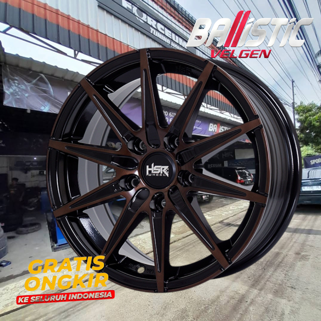 Velg Mobil Ertiga Luxio Ring 15 HSR KCCX Ring 15 Lebar 65 Lubang/Baut 5x114,3 ET42