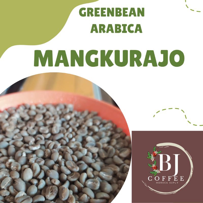 

Greenbean Biji Kopi Arabica Mangkuraja Bengkulu Semiwash Proses 1kg