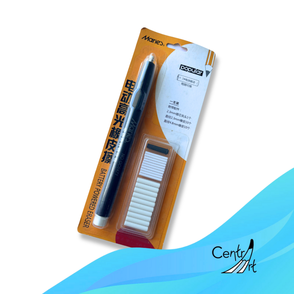 

Maries electrical eraser / penghapus elektrik / battery powered eraser dengan refill