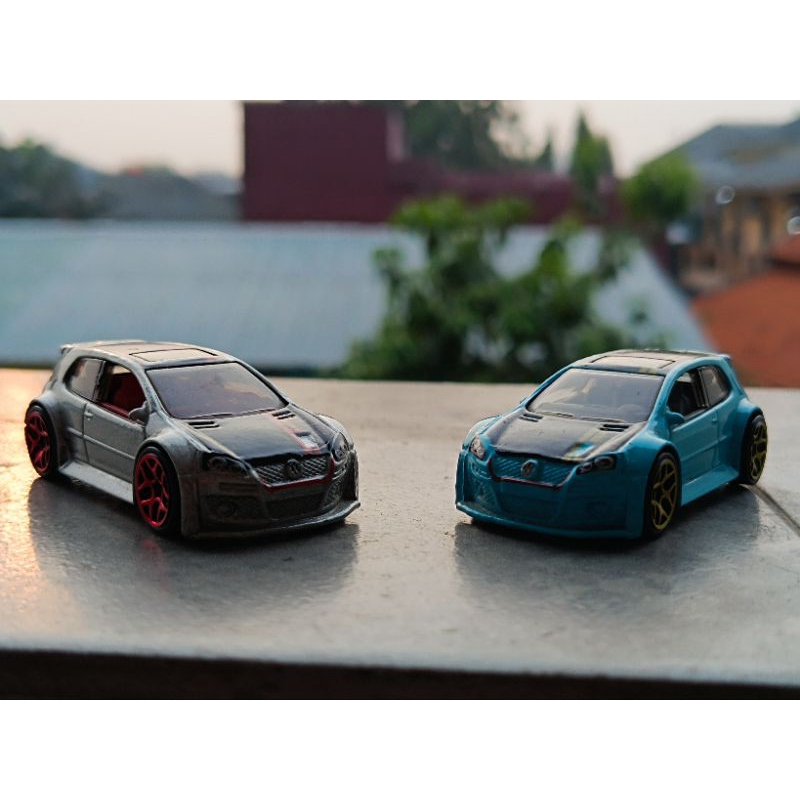 Hotwheels VW Golf GTI Loose 2pcs