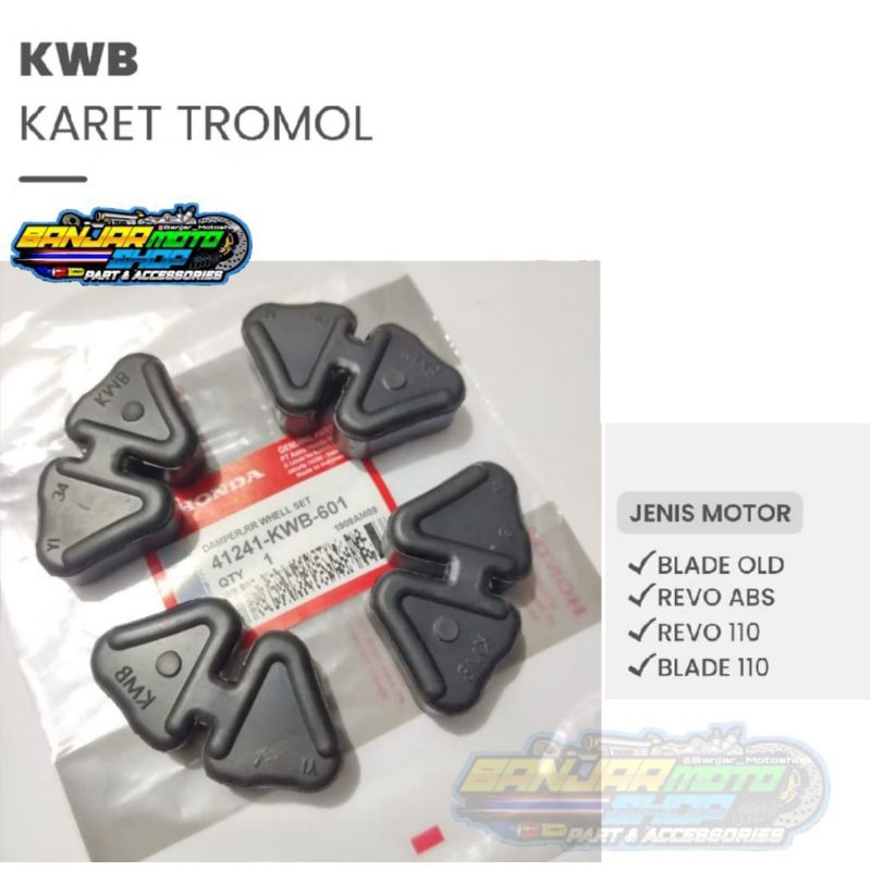 (KWB) KARET TROMOL BELAKANG BLADE OLD BLADE 110 REVO ABS REVO 110