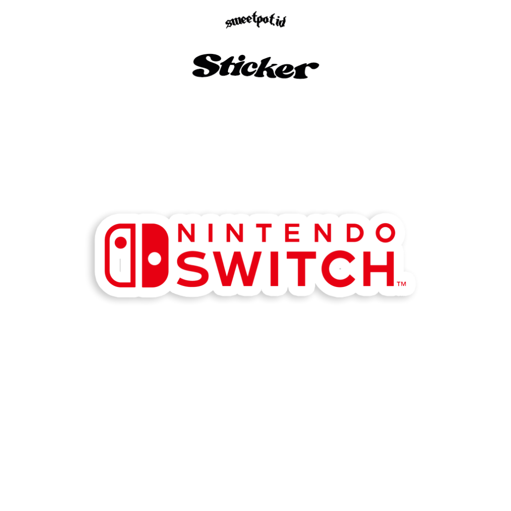 

(BISA COD) STIKER AESTHETIC "NINTENDO SWITCH" / STIKER HELM / STIKER LOCAL BRAND / STIKER AESTETHIC / ANTI AIR / STICKER BIJIAN / STICKER ECERAN / STICKER METAL / STICKER POP / VIRAL