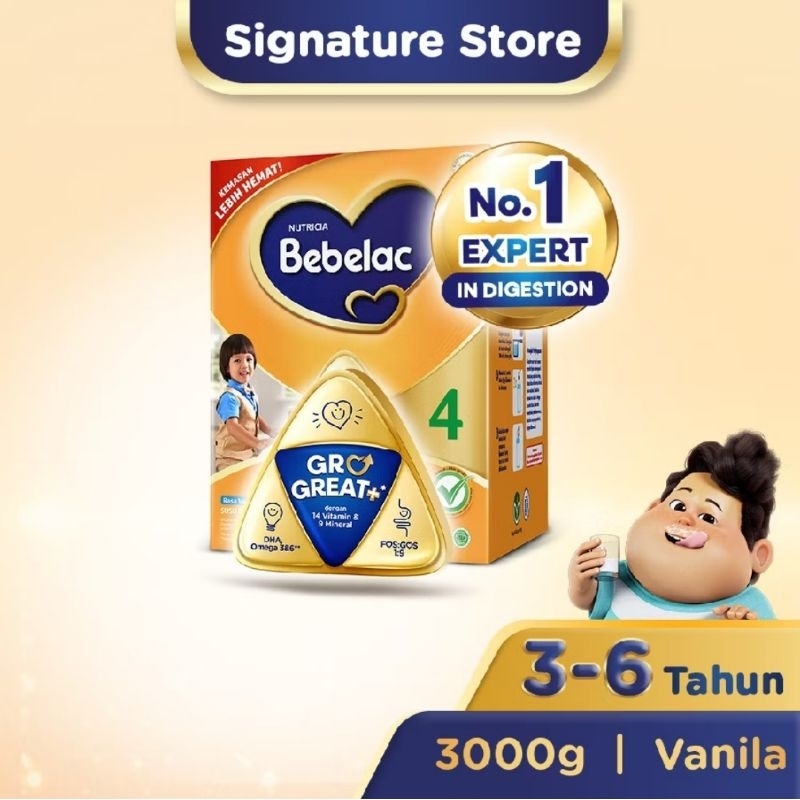 

BEBELAC 4 PRASCHOOL MADU VANILLA ORIGINAL 1800gr