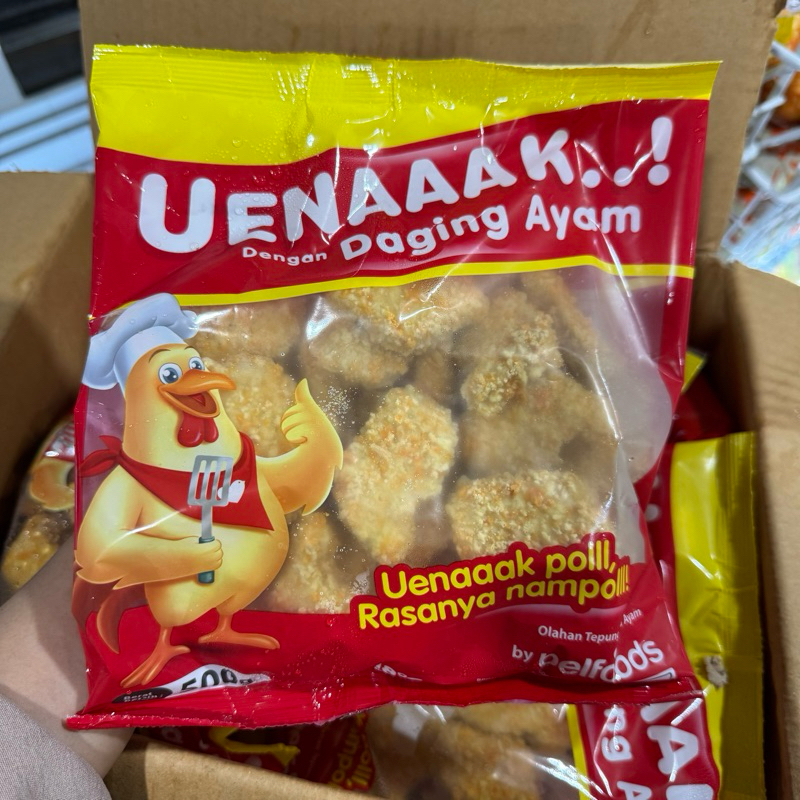 

Belfoods naget uenaaak poll 500gr