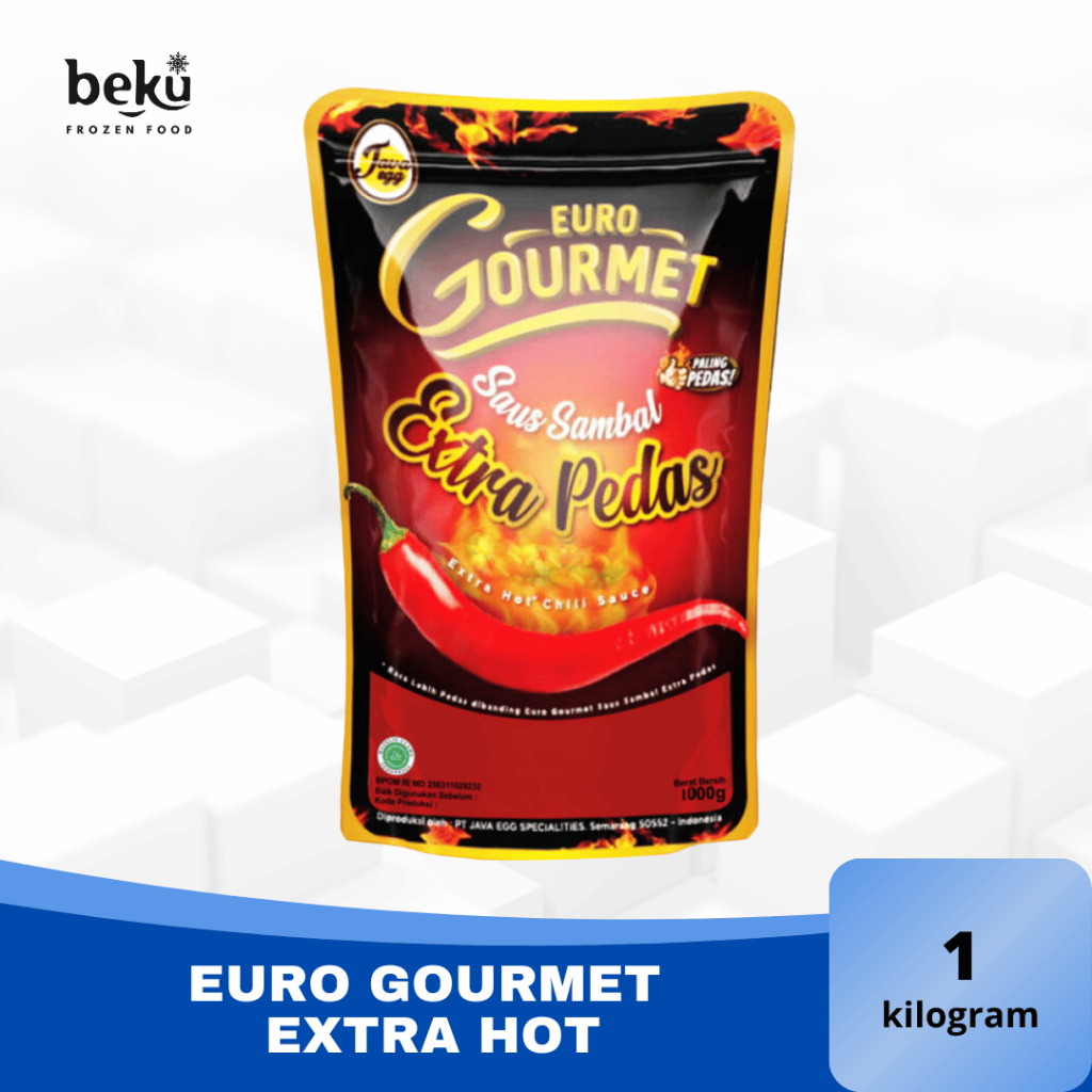 

GOURMET EXTRA HOT - GOURMET SAMBAL EKSTRA PEDAS (500g/1Kg)