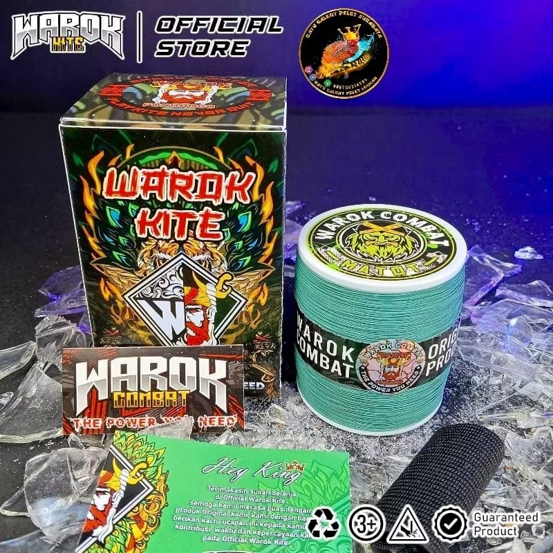 Senar Gelasan Warok Combat Matot 0,23 Daily & Tournament (Tajam Untuk Main Jepret)