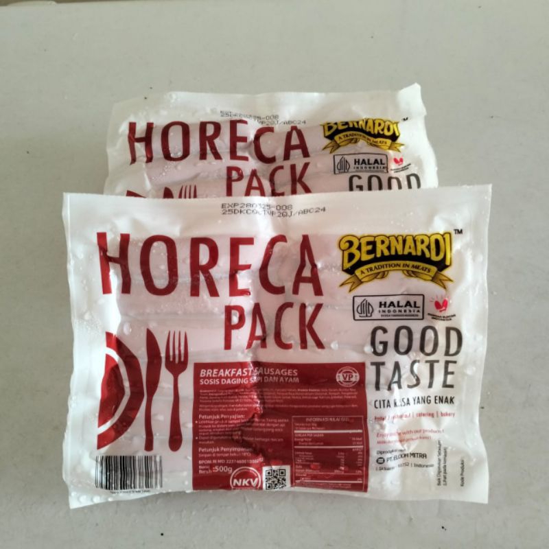 

SOSIS HORECA PACK VP 500GRAM murah