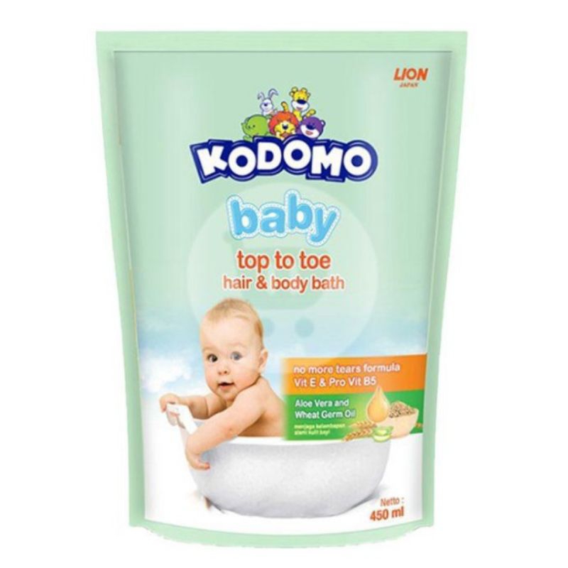 SABUN BAYI + SAMPO BAYI KODOMO 450ml / SHAMPOO + SABUN BAYI