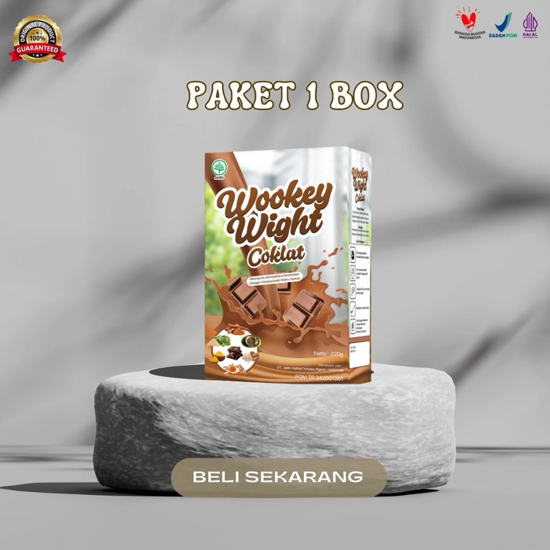 

SALE [PAKET JUMBO 1 BOX] - Wookey Wight Coklat Susu Penambah Berat Badan