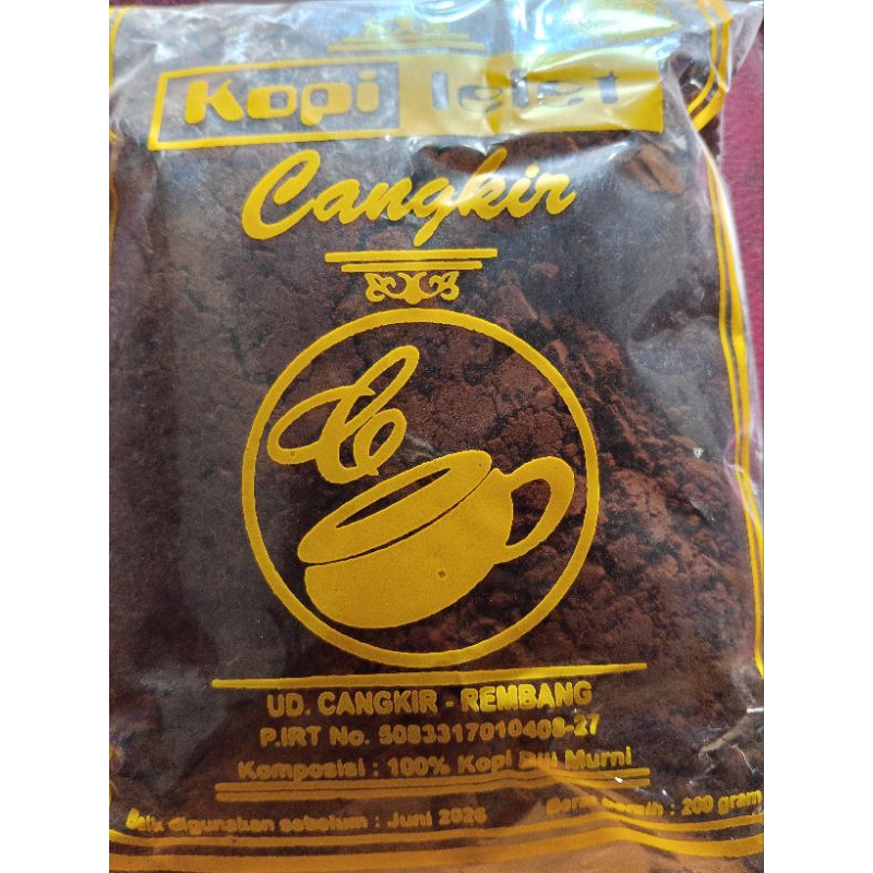 

kopi lelet cangkir 200 gr