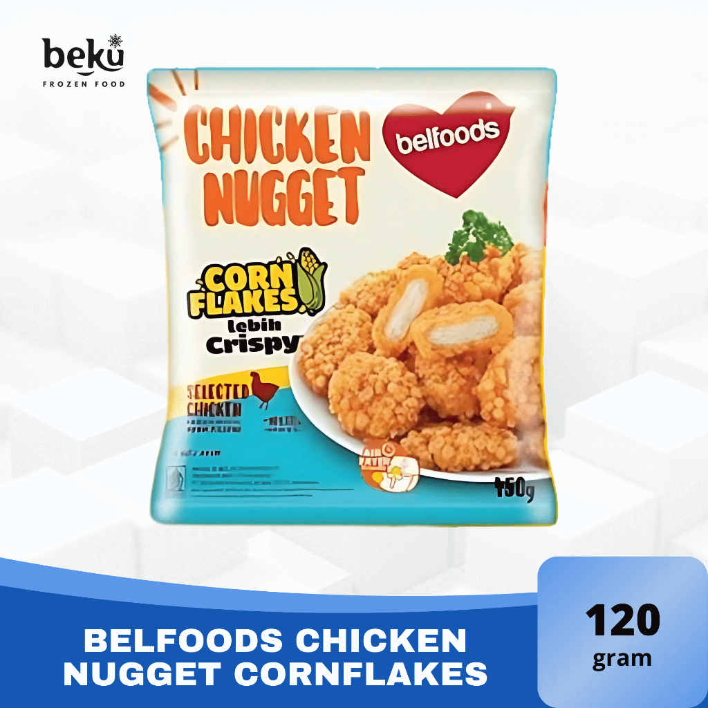 

[SOLO, JATENG] - BELFOODS CHICKEN NUGGET CORNFLAKES (120GR/450GR)